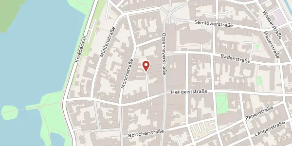 Karte der Umgebung von Heilgeiststraße 86b, 18439 Stralsund
