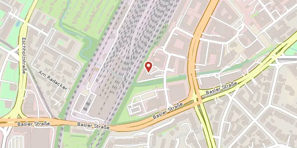 Karte der Umgebung von Konrad-Goldmann-Str. 5 A, 79100 Freiburg