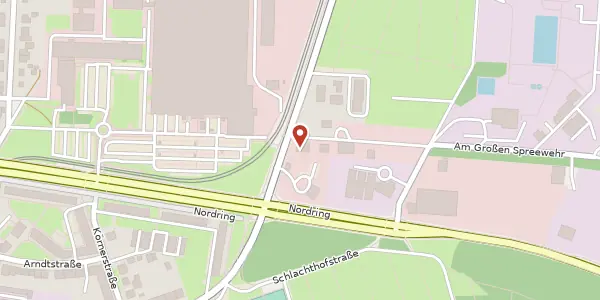 Karte der Umgebung von Gerhart-Hauptmann-Str. 7a, 03044 Cottbus