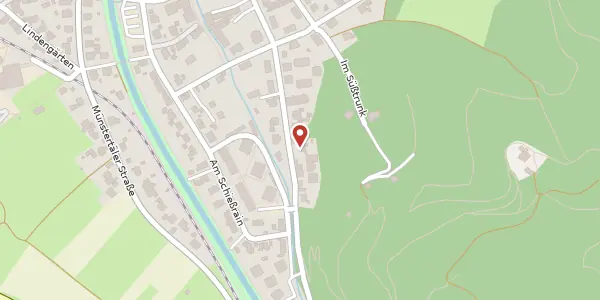 Karte der Umgebung von Albert-Hugard-Straße 43, 79219 Staufen im Breisgau