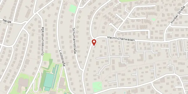Karte der Umgebung von Weberstraße 20, 72336 Balingen