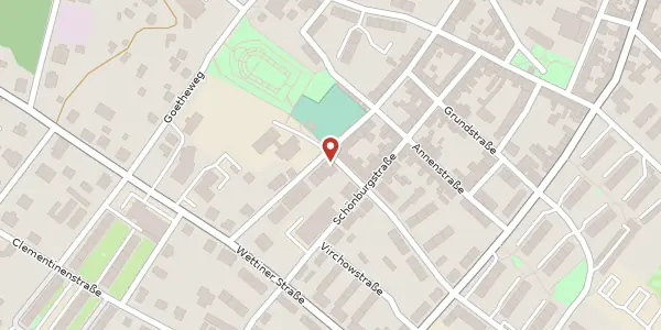 Karte der Umgebung von Hirschgrundstraße 50, 08371 Glauchau