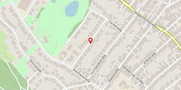 Karte der Umgebung von Lina-Oetker-Str. 11, 33615 Bielefeld