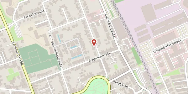 Karte der Umgebung von von-Loe-Str. 11, 47906 Kempen