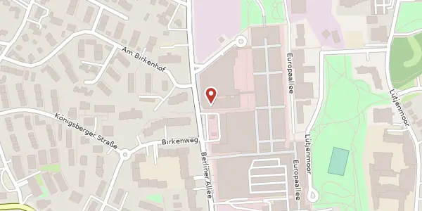 Karte der Umgebung von Berliner Allee 40 b, 22850 Norderstedt