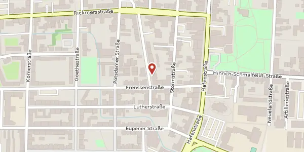 Karte der Umgebung von Fritz-Reuter-Str. 6, 27576 Bremerhaven