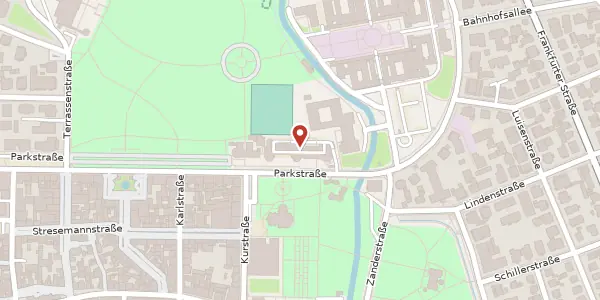 Karte der Umgebung von In den Kolonnaden 7, 61231 Bad Nauheim
