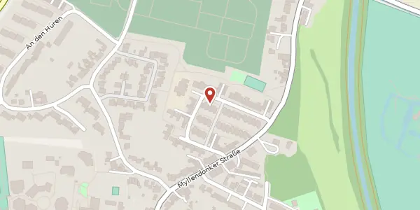 Karte der Umgebung von Rüdigerstr. 19, 41065 Mönchengladbach