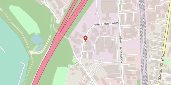 Karte der Umgebung von Am Kiekenbusch 15, 47269 Duisburg