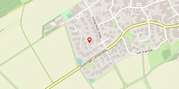 Karte der Umgebung von Wilhelm-Bendick-Straße 4, 37130 Gleichen