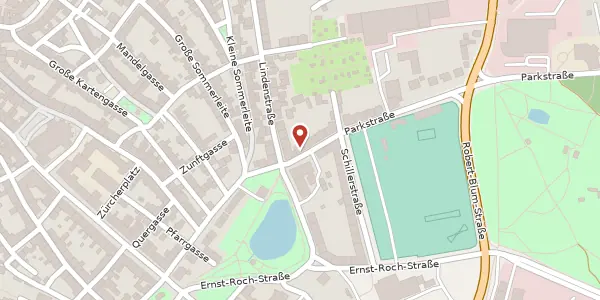 Karte der Umgebung von Parkstraße 1, 09456 Annaberg-Buchholz