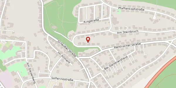 Karte der Umgebung von Am Hang 44, 66125 Saarbrücken