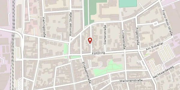 Karte der Umgebung von Friedhofstraße 5, 67227 Frankenthal (Pfalz)