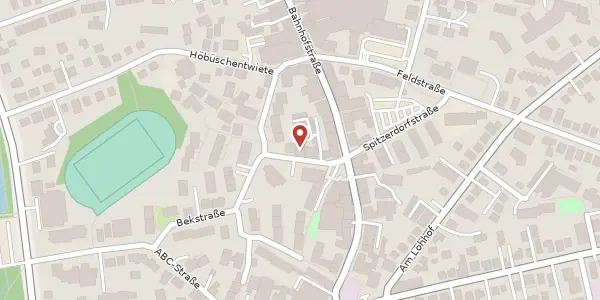 Karte der Umgebung von Spitzerdorfstraße 15, 22880 Wedel