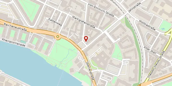 Karte der Umgebung von Ebertplatz 5, 78467 Konstanz