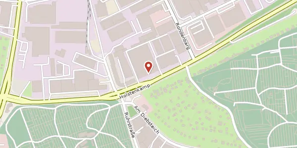 Karte der Umgebung von Holstenkamp 42, 22525 Hamburg