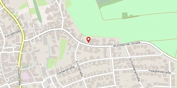 Karte der Umgebung von Mühlbacher Str. 49, 75056 Sulzfeld