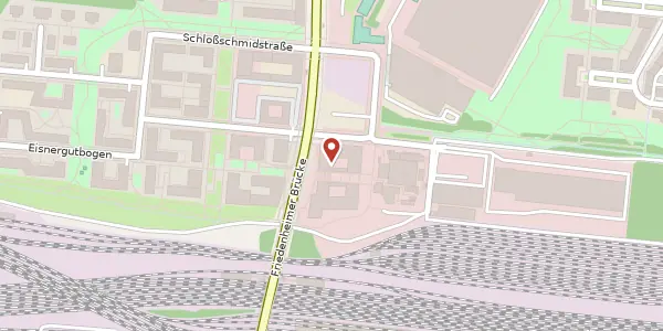 Karte der Umgebung von Friedenheimer Brücke 20, 80639 München