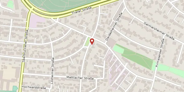 Karte der Umgebung von Dillinger Str. 23a, 90469 Nürnberg