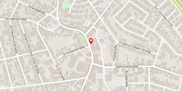 Karte der Umgebung von Hauptstraße 122, 69207 Sandhausen