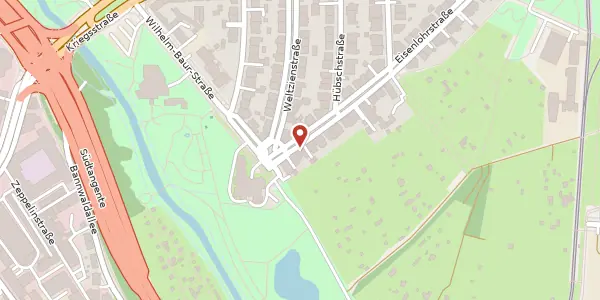 Karte der Umgebung von Eisenlohrstraße 45, 76135 Karlsruhe
