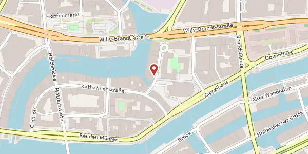 Karte der Umgebung von Grimm 14, 20457 Hamburg