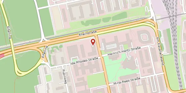 Karte der Umgebung von Deutsche-Telekom-Allee 1, 64295 Darmstadt