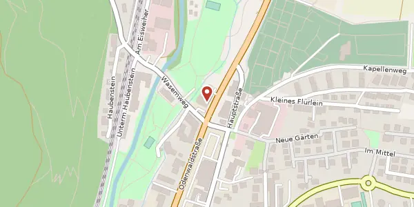 Karte der Umgebung von Odenwaldstraße 29, 74821 Mosbach