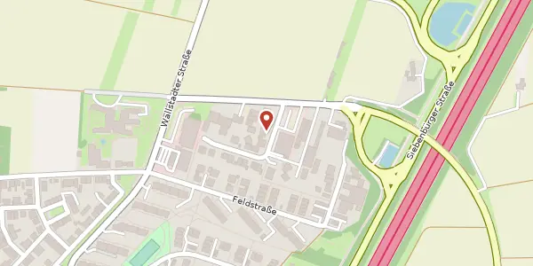 Karte der Umgebung von Mohnäckerstraße 6, 68259 Mannheim