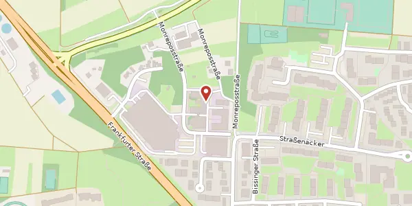 Karte der Umgebung von Monreposstraße 57, 71634 Ludwigsburg