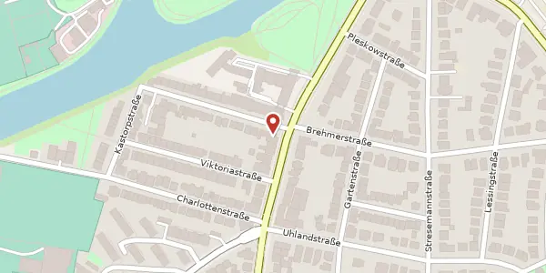 Karte der Umgebung von Kronsforder Allee 8, 23560 Lübeck