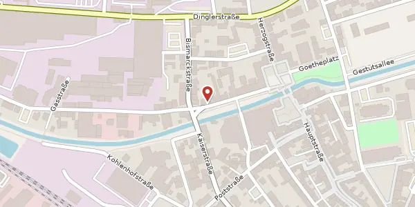 Karte der Umgebung von Schillerstraße 16a, 66482 Zweibrücken