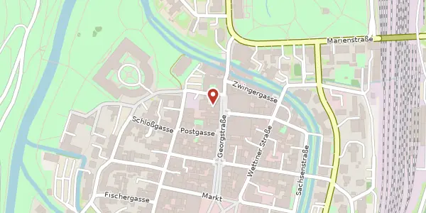 Karte der Umgebung von Georgstraße 4 a, 98617 Meiningen