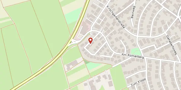Karte der Umgebung von Windhauser Weg 8, 55270 Essenheim