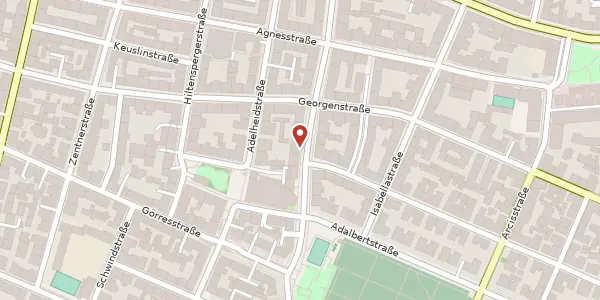 Karte der Umgebung von Tengstr. 11, 80798 München