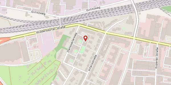 Karte der Umgebung von Manstedter Weg 9, 50933 Köln