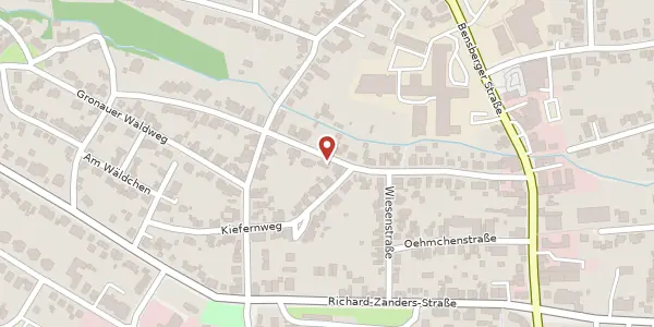 Karte der Umgebung von Talweg 26, 51469 Bergisch Gladbach