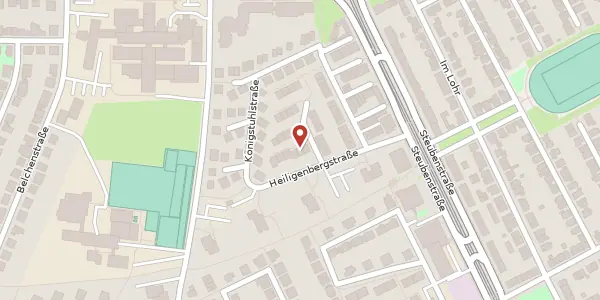 Karte der Umgebung von Trommstr. 3, 68163 Mannheim