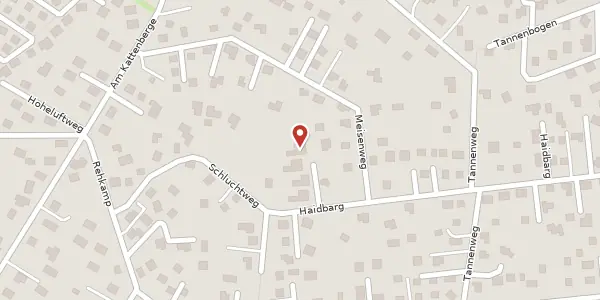 Karte der Umgebung von Haidbarg 19 d, 21244 Buchholz in der Nordheide