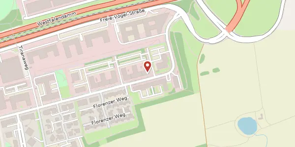 Karte der Umgebung von Stockholmer Allee 32 c, 44269 Dortmund