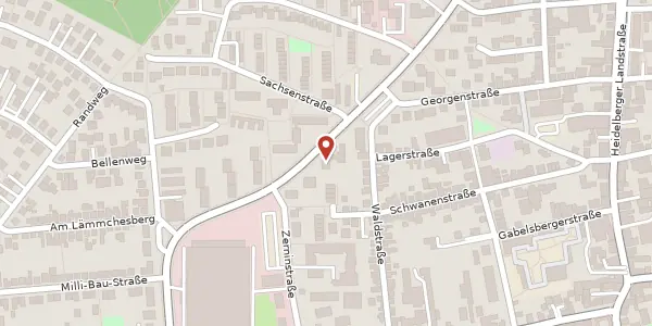 Karte der Umgebung von Reuterallee 25, 64297 Darmstadt