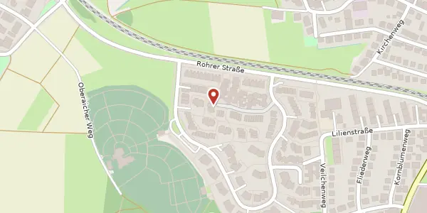 Karte der Umgebung von Rhoneweg 41, 70771 Leinfelden-Echterdingen