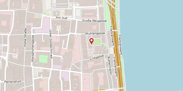 Karte der Umgebung von An Groß St. Martin 8, 50667 Köln