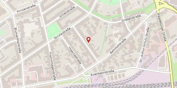 Karte der Umgebung von Schönbeckstr. 6, 39576 Hansestadt Stendal