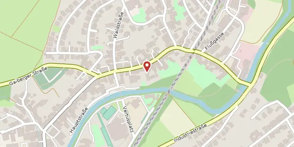 Karte der Umgebung von Hauptstraße 21/1, 69245 Bammental