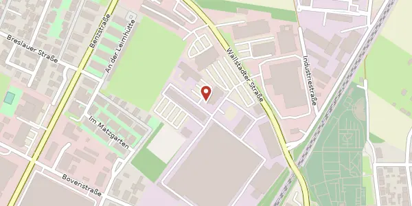 Karte der Umgebung von Wallstadter Str. 59, 68526 Ladenburg