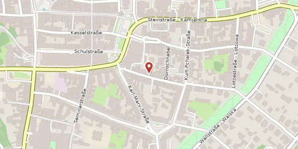 Karte der Umgebung von Tuchmacherstraße 13, 02625 Bautzen