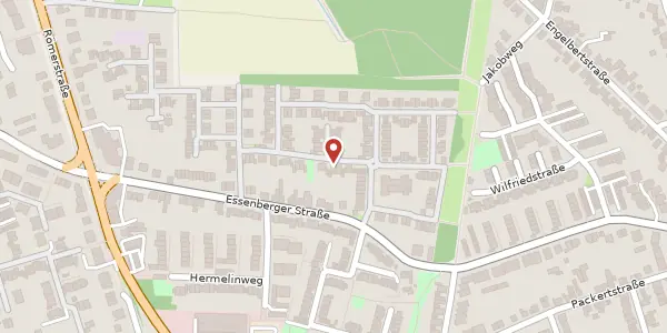 Karte der Umgebung von Moerser Heide 23, 47443 Moers