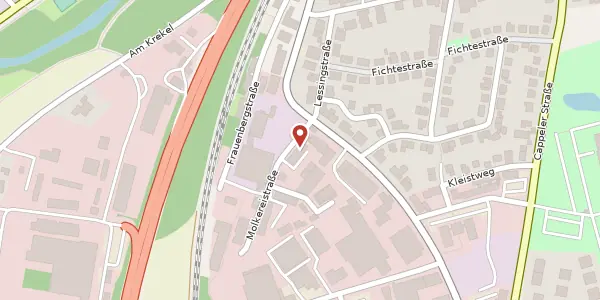 Karte der Umgebung von Molkereistraße 1, 35037 Marburg