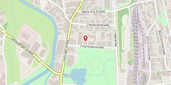 Karte der Umgebung von Charlottenstraße 3, 98617 Meiningen